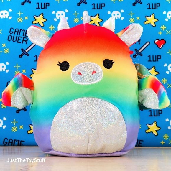 Squishmallow Calypsa the Dragon 8" 2022 wayOUT Series UltraSoft Fantasy Plush - Picture 1 of 6